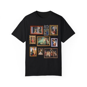 Camiseta de Historia del Arte de Sandro Botticelli para profesores de historia, camiseta de Estudios Sociales para historiadores amantes del arte gótico tardío y renacentista temprano. Black