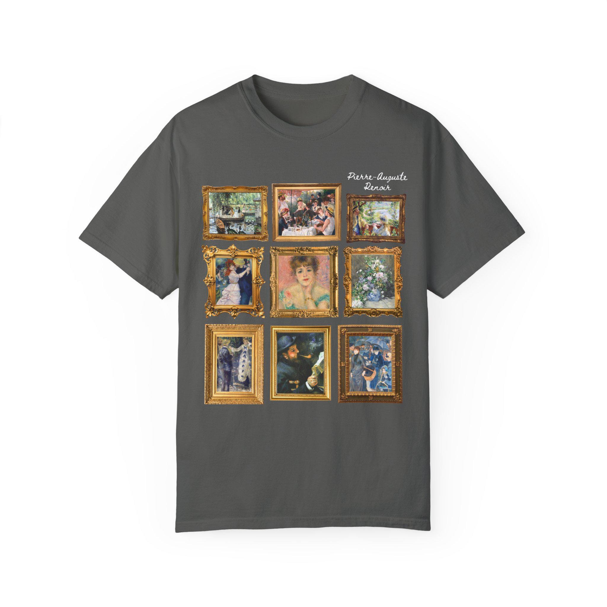 Pierre-auguste Renoir Famous Paintings Tee Shirt: 19th Century