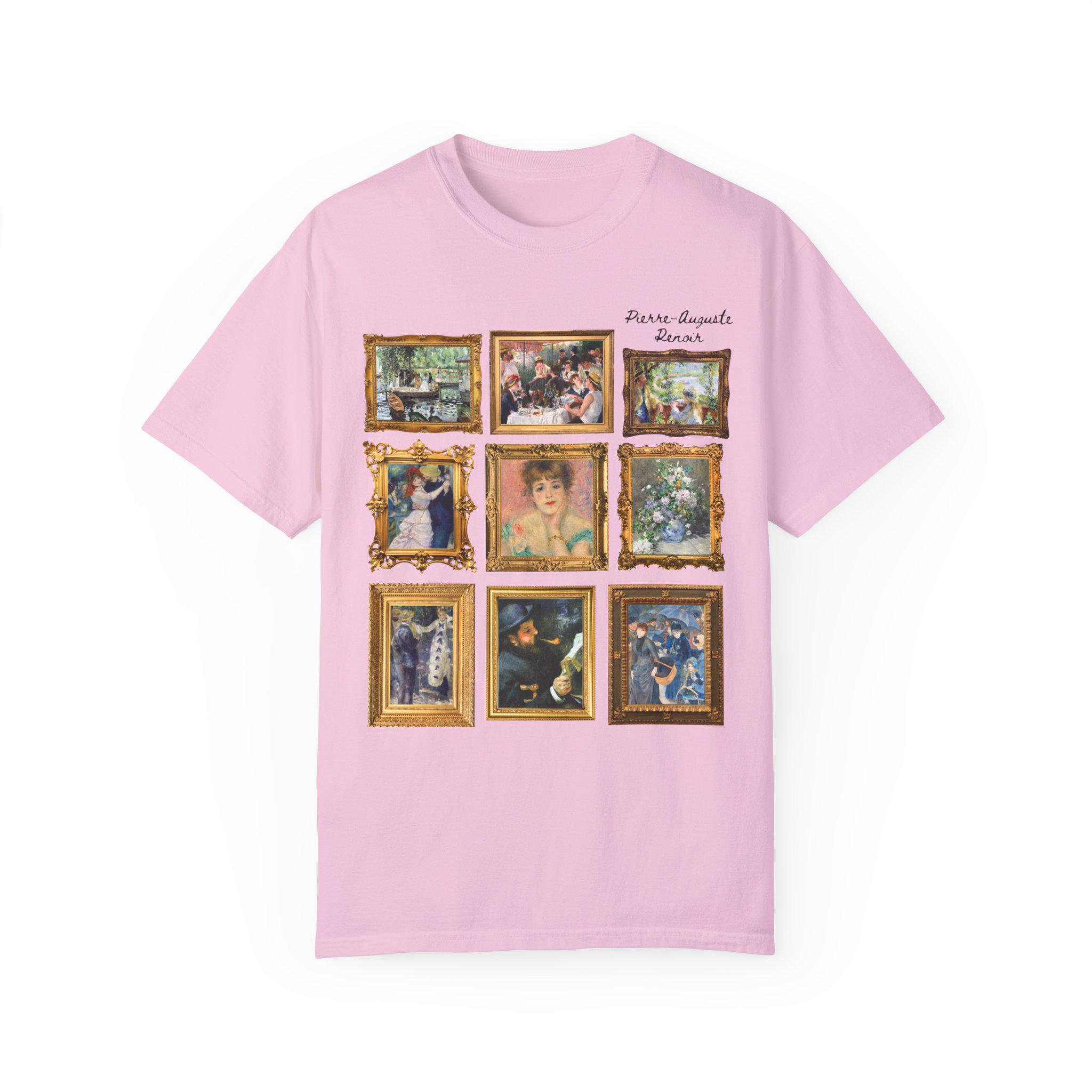 ピエール＝オーギュスト・ルノワールの名画Tシャツ：19世紀印象派 