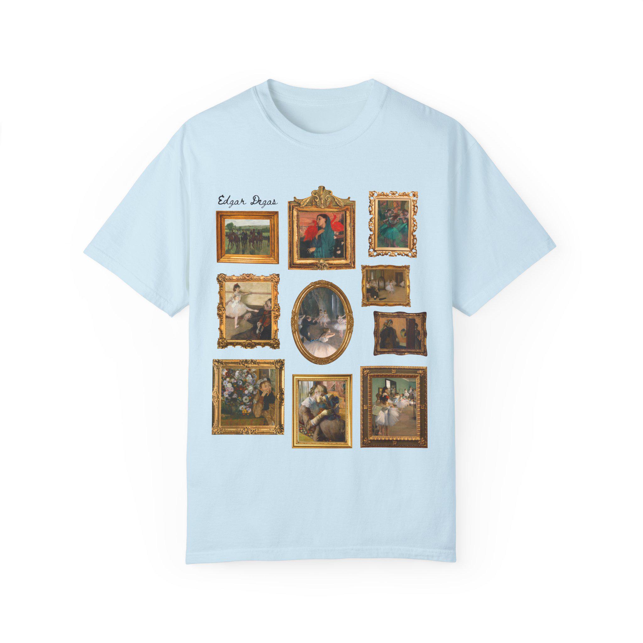 エドガー・ドガ美術史Tシャツ：19世紀フランス印象派人文科学 