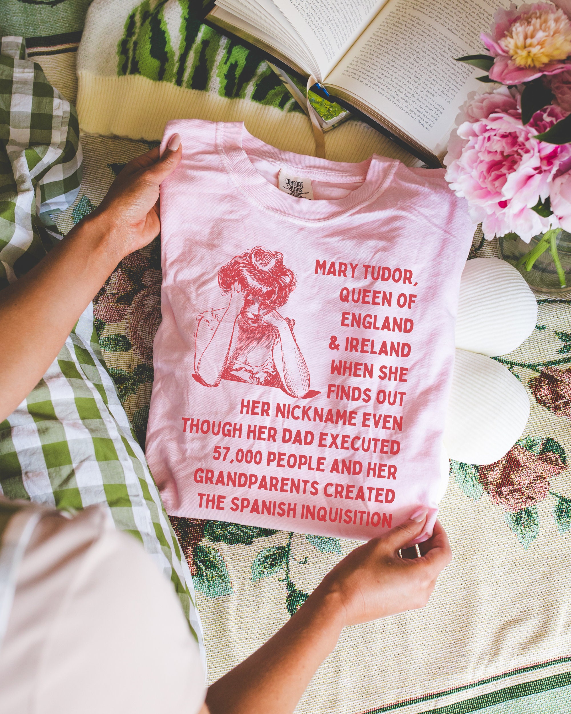 Funny Mary Tudor Tee Shirt for Historian Who Loves European History,  British History Shirt for History Major, Graduation Gift, Famous Queens -  Etsy Israel, image size:2000x2500