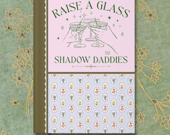 Cuaderno de lectura de romance para amantes de la fantasía y el romance, regalo de Silly Shadow Daddy para amantes de los libros, regalo para escritores de romance, regalo para amantes de los libros