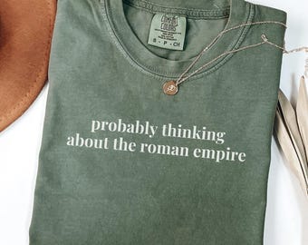 Roman Empire Ancient History Professor Tee Shirt, Funny Saying Ancient Rome T-Shirt for World History Major or Social Studies Teacher