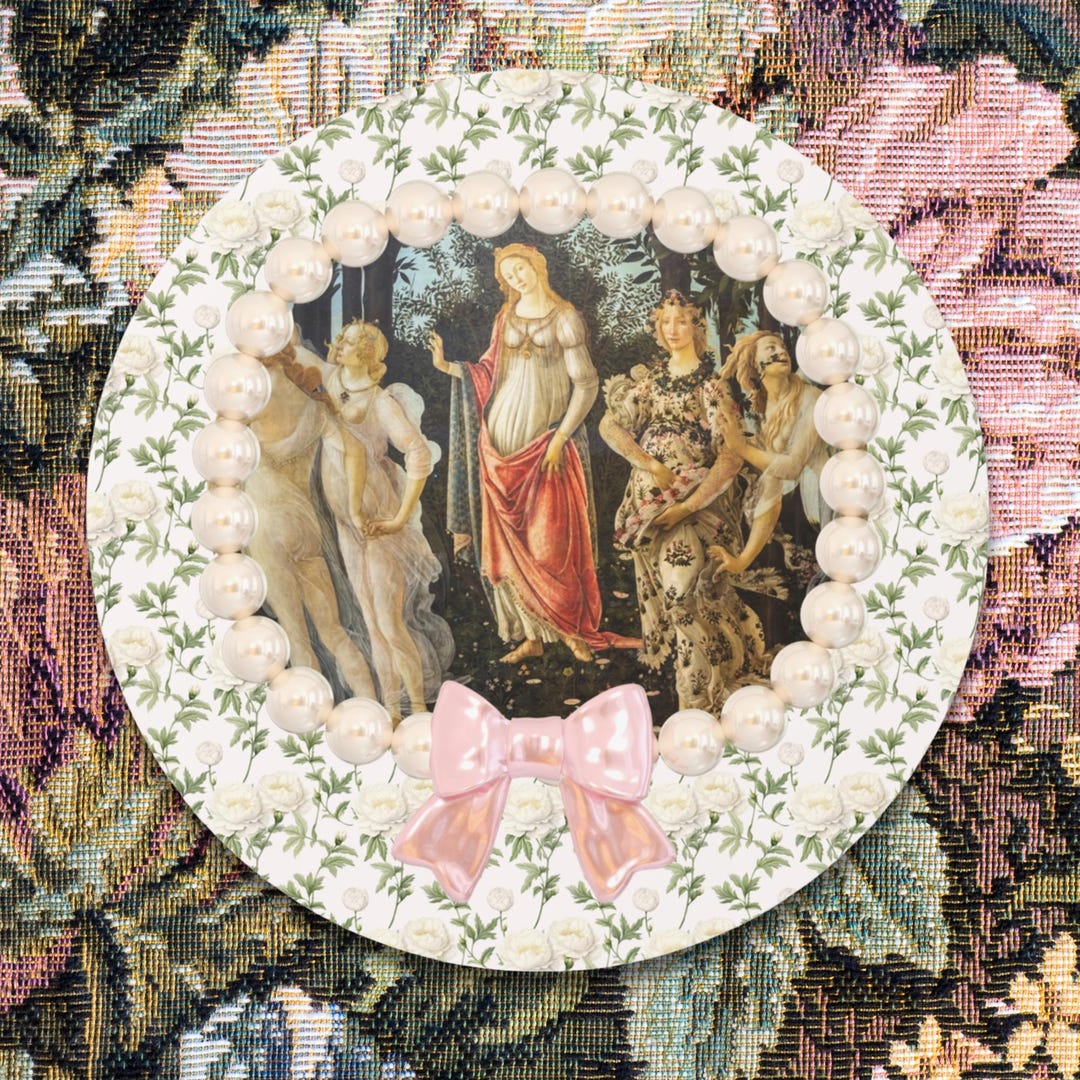 Primavera by Sandro Botticelli Sticker: Italian Renaissance Famous ...