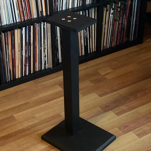 Speaker Stand Wooden - Made by hand in Turkey - Solid wood - speaker stand floor - speakers spikes