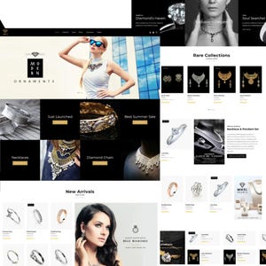 Elegant Jewelry Shopify Theme: Modern Design, SEO Optimized