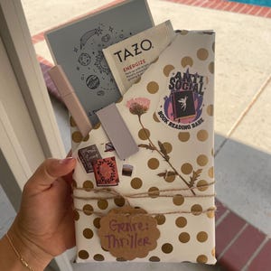 Blind Date With a Book | Mystery Book Gift Box, Unique Gift for Readers, Bookworms & Teens, Secret Book Surprise, Curated Novel Gift