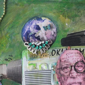 Old Hippy - Montage Mixed Media Kunst