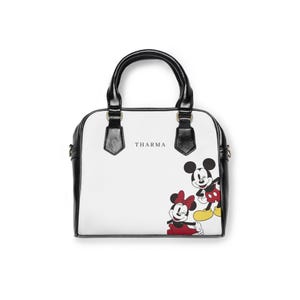 THARMA | Whimsical Mickey Mouse Shoulder Handbag - Cute Cartoon Tote, Disney Inspired Purse, Fun Everyday Bag, Gift Idea for Fans
