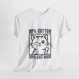 Cat Parent Unisex Tee, Funny Cat Lover Shirt, Casual Cat Gift, Cat Lady Tshirt, Cat Owner Top, Cat Mom and Dad Tee
