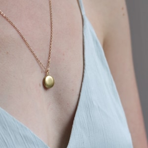 Dainty Locket Necklace with Photos, Tiny Gold Locket, Custom Gift idea for Best Friend, Personalized Birthday Gift, Pet Memorial LKGP-23