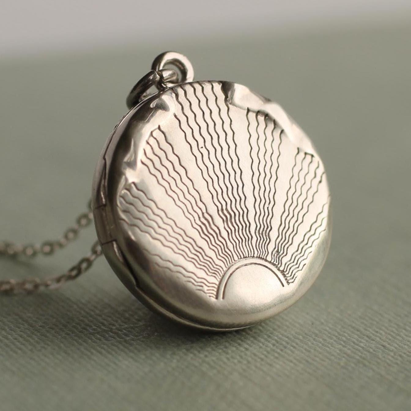 Superbe Pendentif ART DÉCO En Argent, Style Rétro Et Authentique