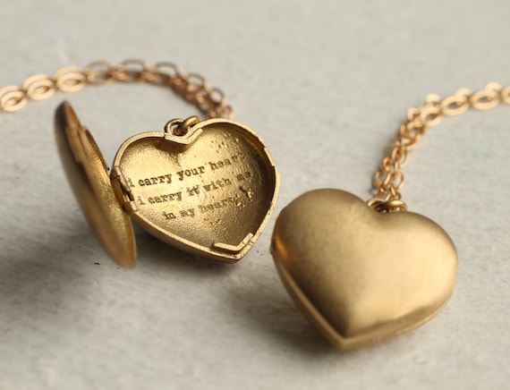 Personalised heart locket sale