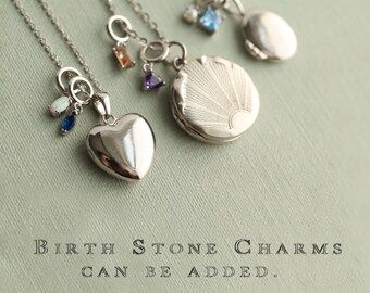 リトルサニーバイト　heart locket necklace / SILVER little sunny bite (リトルサニーバイト)heart locket necklace