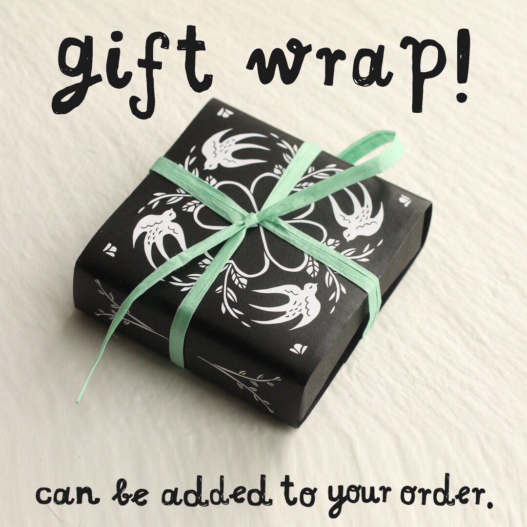 GIFT WRAP Giftwrap Wrapping Personalised Card Personal
