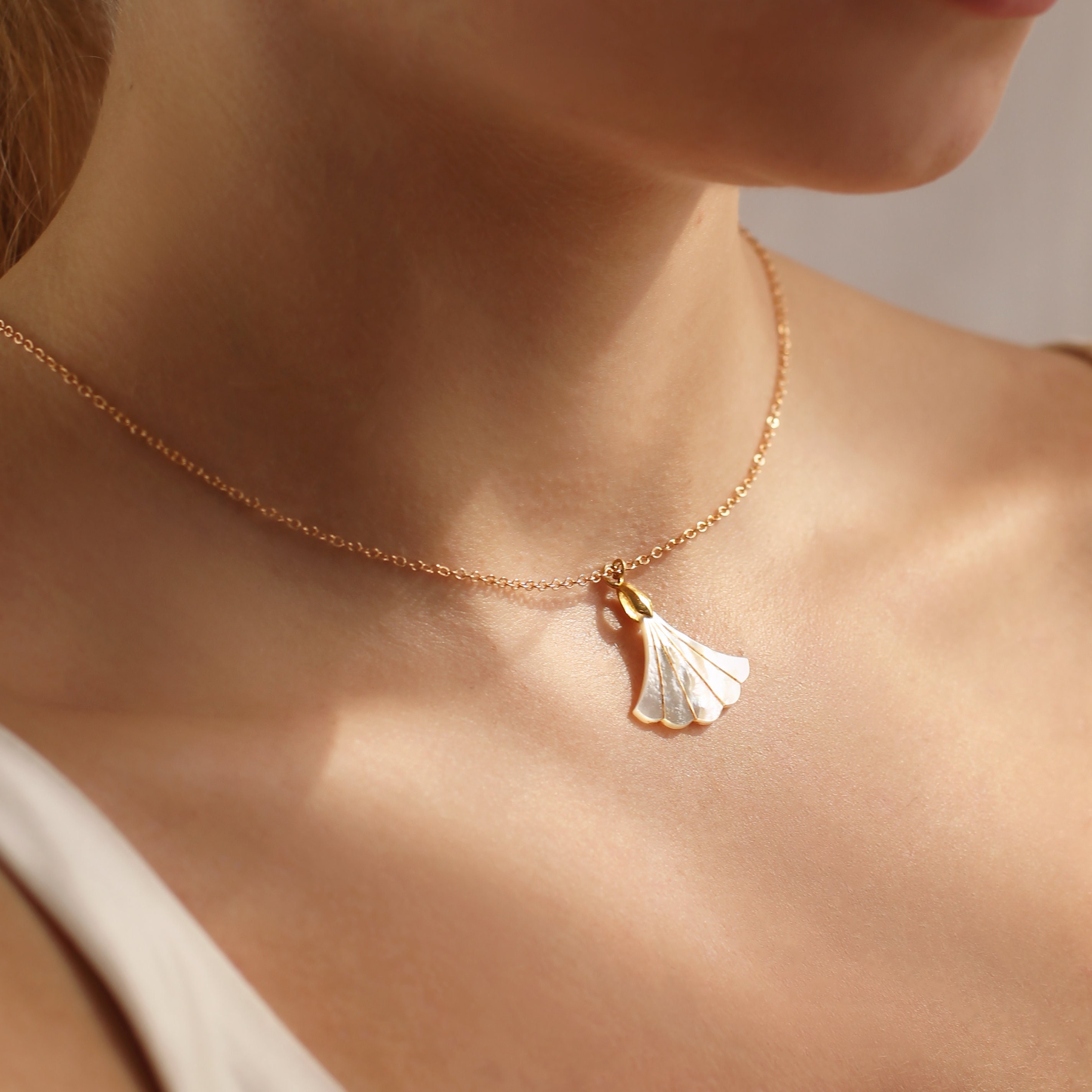 Ivory Pearl Fan Necklace, Art Deco Bridal Wedding Jewelry, Antique 1920s Jewelry