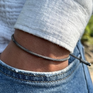 Handmade 999 Fine Silver Bracelet - Kazaziye Art, Unisex Design