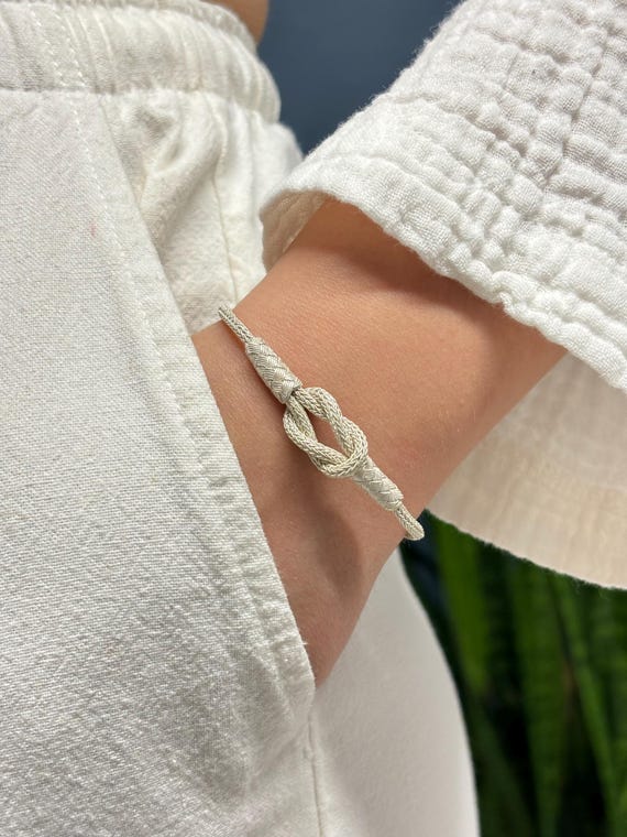 999 Sterling Silver Couples Bracelet - Viking Design