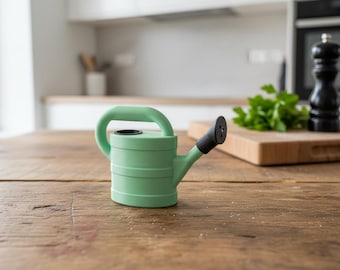 Mini Gießkanne als Salzstreuer – 3D-gedrucktes Küchenaccessoire, originelles Geschenk, Deko für Tisch & Küche