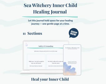 Inner Child Healing Journal – Gentle Prompts for Emotional Recovery (Digital and Print Download)