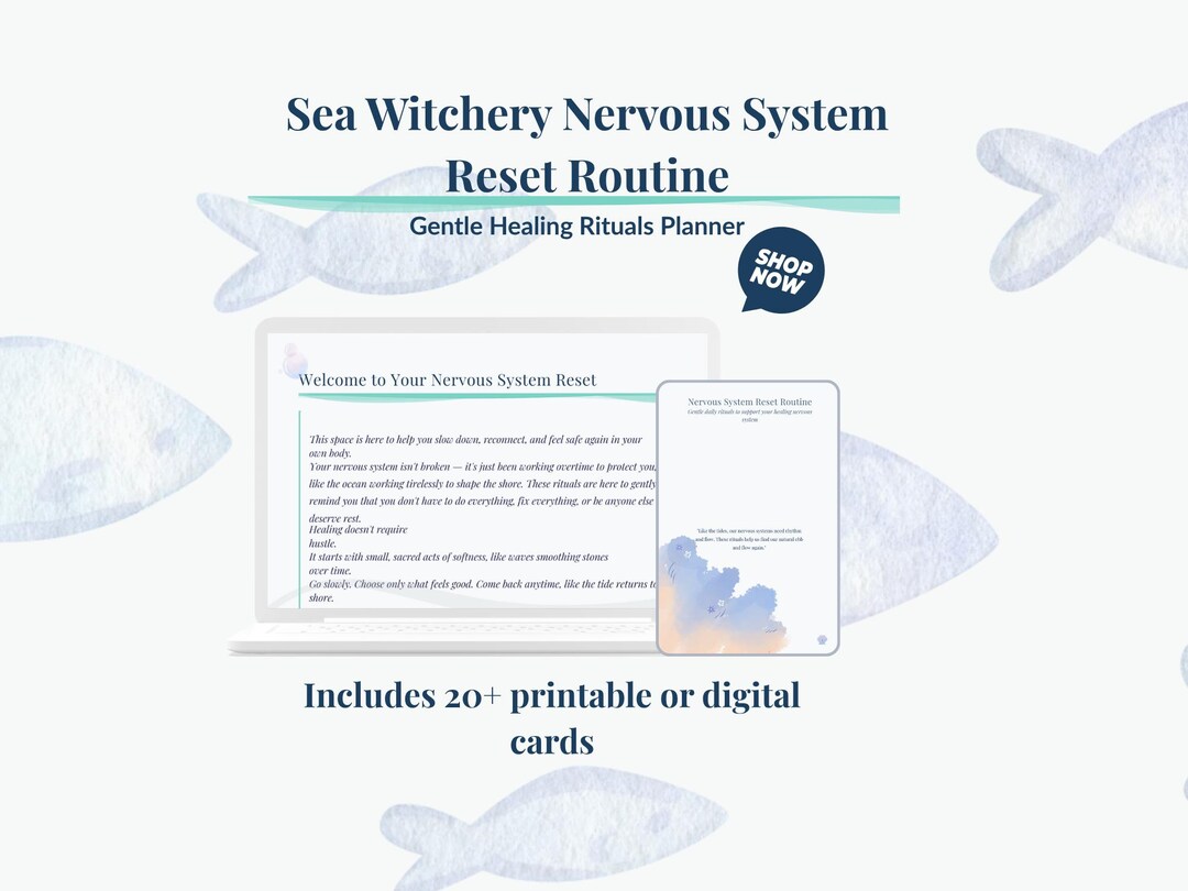Nervous System Reset Routine – Daily Emotional Grounding Journal ...