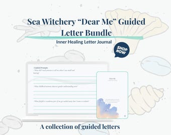 Dear Me Guided Letter Bundle – Inner Child and Self-Healing Prompts (PDF)