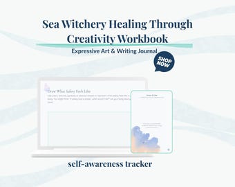 Healing Through Creativity Workbook – Art Therapy & Trauma Recovery Journal | PDF