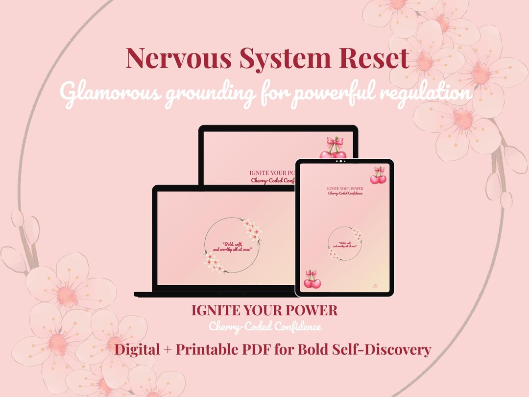 Nervous System Reset Routine | Cherry-coded Ritual Planner | Digital ...
