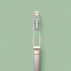 Richard Sapper Artemide Tizio Terra floor lamp, 1972 | Mid-century modern design icon | Italian adjustable lamp, MoMA collection