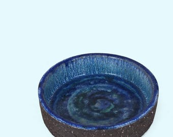 Bol de cerámica Bangholm / Diseño danés de mediados de siglo, década de 1960