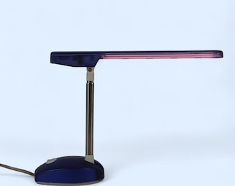 Lámpara de escritorio Artemide Microlight, Ernesto Gismondi, diseño italiano de los 90, caja original