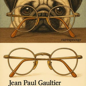 Junior Gaultier , Vintage Eyewear-Model57-3172 ( 1993 , Made in Japan )