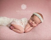 Newborn headband Baby headband Adult headband rhinestone headband Baby hairbow Photo prop Preemie headband Teen headband flower headband