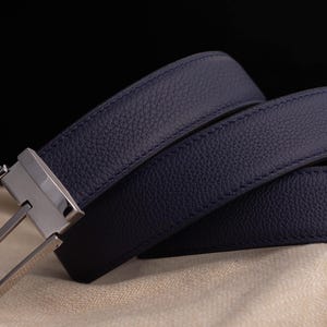 Epsom Leather Belt, Belt for Men, Handmade Leather Belt, Gift for Him, Belt