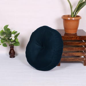Cotton Velvet round chair pad Cushion Round seat pad for chair Round Floor Cushion Round outdoor cushion wicker chair pad pillow, Gift Item