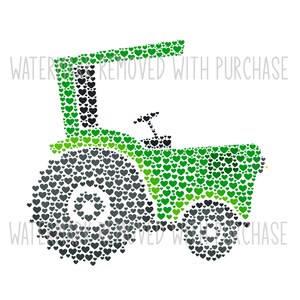 Download digitale istantaneo - attrezzatura agricola TRATTORE - svg pdf png jpg - fa un grande regalo - arte della parete - carta - grafica