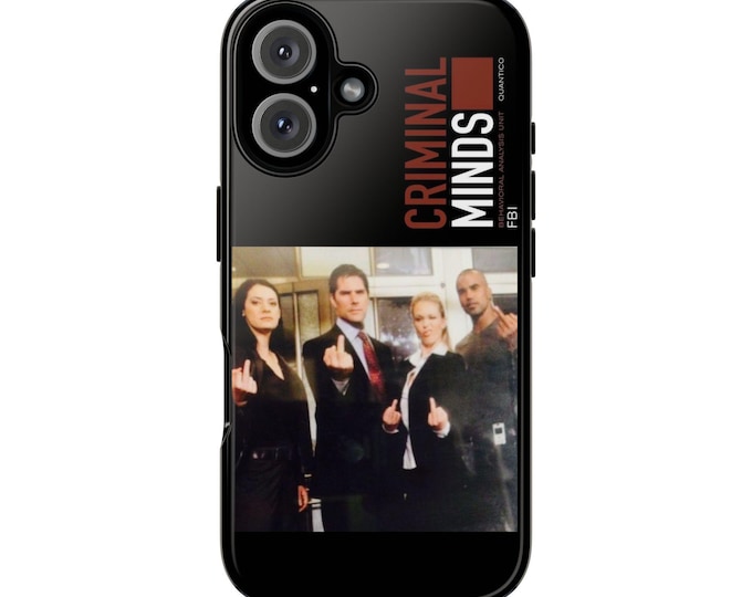 Criminal Minds Tough Phone Case - Pop Culture, Funny Gift, Phone Accessories, Unique Designs, Holiday Gift