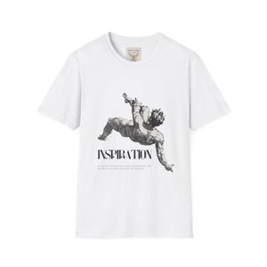 Inspiratie grafisch T-shirt, uniseks inspirerend T-shirt, motiverend cadeau, vrijetijdskleding, verjaardagscadeau, dagelijkse inspiratie
