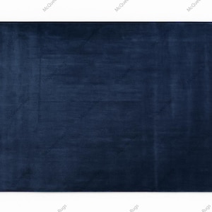 Handgetuft tapijt effen blauwe wollen karpetten voor woonkamer slaapkamer keuken kinderkamer hal kantoor 5x8 6x9 8x10 9x12 10x14 custom tapijt