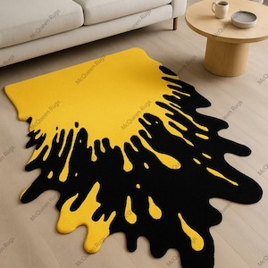 Handgetuft modern tapijt onregelmatige wollen karpetten voor woonkamer slaapkamer keuken kinderkamer hal kantoor 5 x 8 6 x 9 8 x 10 9 x 12 10 x 14 aangepast tapijt