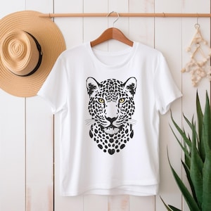 Cheetah Machine Embroidery,Leopard Embroidery Pattern File,Wild Cat Embroidery, Animal Embroidery, 6 Size Embroidery Design Digital Download