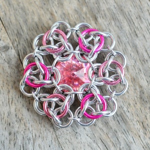 Crystallo Rose Capture chainmaille