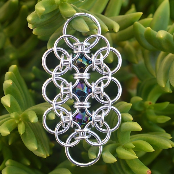 Sterne fallende Chainmaille Crystal Gefangennahme