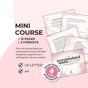 Overstimulated Mama Mini Course | Calm Your Nervous System & Reduce Overwhelm in Motherhood