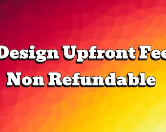 Custom Design Upfront Fee for Embroidered and PVC patches
