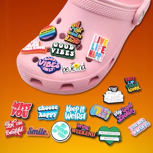 Custom PVC Shoe Charms: 2D/3D Rubber Charms, Glow-in-Dark Option, Make Your Own Design Shoe Charms