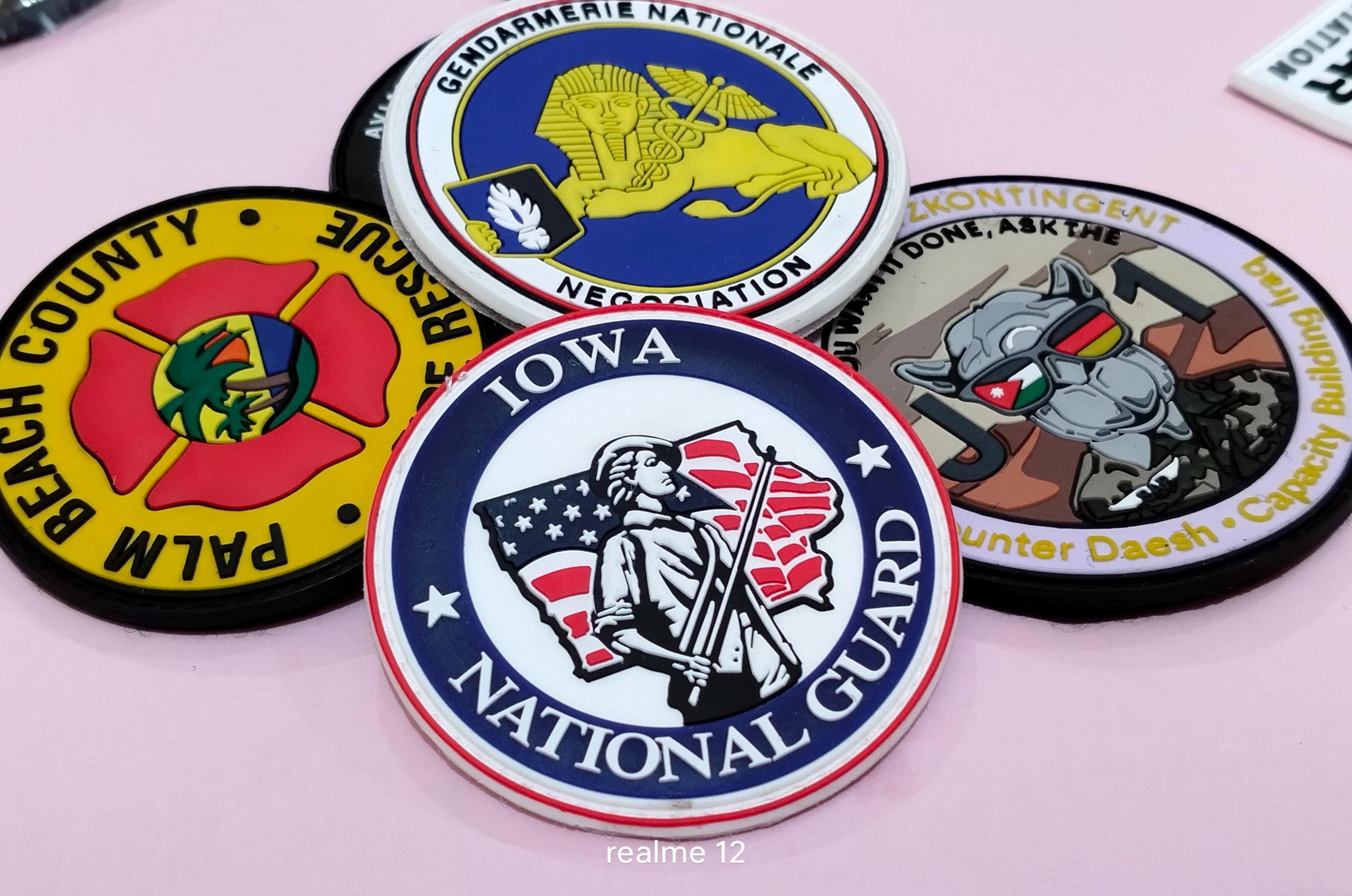 Create Your Own Custom PVC Patch, Rubber Patches, 2D & 3D Patches, Iron ...