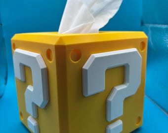 Super Mario Question Box Tissue Cover - Retro Gaming