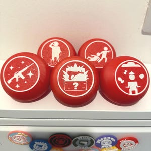 COD Zombies Large Ultra Gobblegums 7.5cm - 3D Printed - Gaming Display or Prop