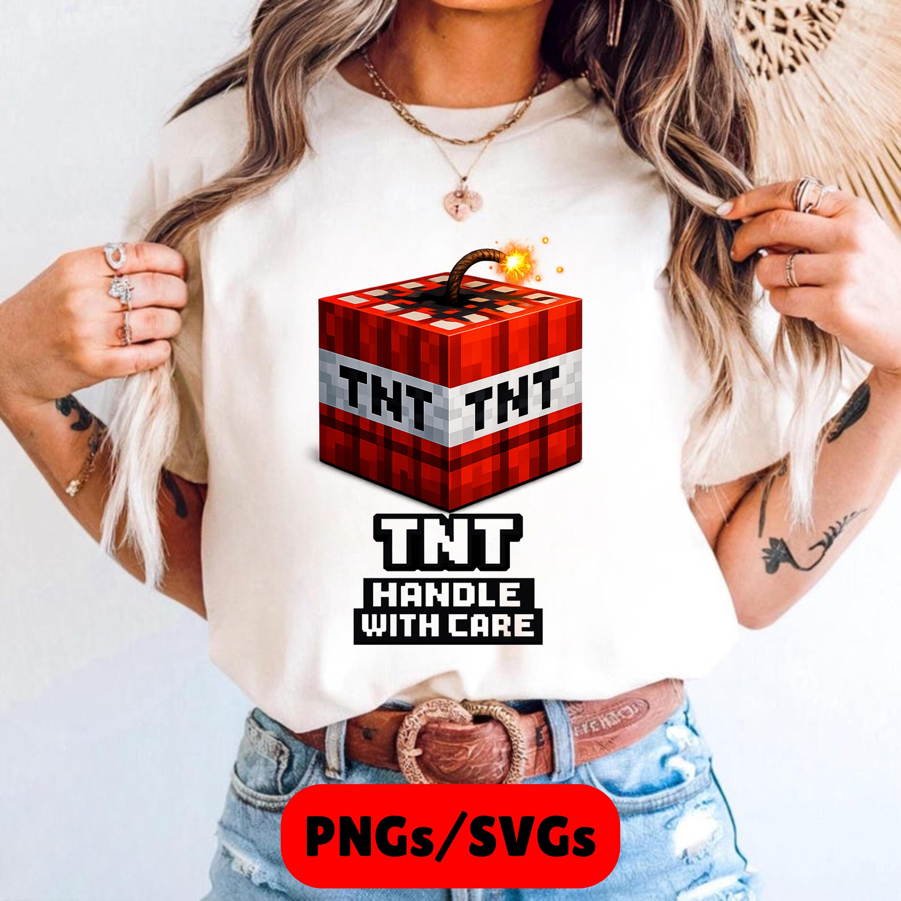 Mine Art TNT Png Svg Bundle | Having a Blast Creeper | Very High ...
